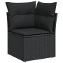 Conjunto de Sofá de Jardín de 7 Piezas con Cojines Ratán Negro von , Outdoor-Sofas - Ref: Foro24-3359092, Preis: 447,80 €, Ra...