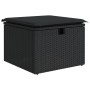 Conjunto de Sofá de Jardín de 8 piezas con Cojines Negro Poliratán von , Outdoor-Sofas - Ref: Foro24-3359132, Preis: 526,19 €...