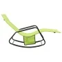 Tumbona de acero y textilene verde de vidaXL, Tumbonas - Ref: Foro24-317594, Precio: 73,94 €, Descuento: %