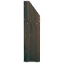 Zeitungsständer für Kinder aus Holzwerkstoff, geräucherte Eiche, 71 x 30 x 114 cm von vidaXL, Zeitschriftenständer - Ref: For...