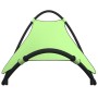 Schaukelliege mit Stahlrädern und grünem Textilene-Stoff von vidaXL, Liegen - Ref: Foro24-317606, Preis: 92,18 €, Rabatt: %