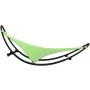 Rocking lounger with steel wheels and green textilene fabric by vidaXL, Loungers - Ref: Foro24-317606, Price: 110,93 €, Disco...