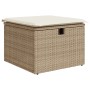 Set de Sofá de Jardín de 4 Piezas con Cojines Beige Ratán Polivalente von , Outdoor-Sofas - Ref: Foro24-3359350, Preis: 306,4...