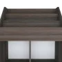 Revistero de niños madera ingeniería gris y Sonoma 71x30x114 cm de vidaXL, Revisteros - Ref: Foro24-339533, Precio: 82,59 €, ...
