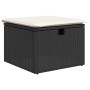 Conjunto de Sofá de Jardín de 6 Piezas con Cojines Negro Ratán Poli by , Outdoor sofas - Ref: Foro24-3359416, Price: 377,94 €...