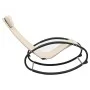 Sun lounger with cream-colored steel frame and textilene pillow. by vidaXL, Loungers - Ref: Foro24-317585, Price: 74,49 €, Di...