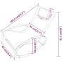 Tumbona con almohada acero y textilene crema de vidaXL, Tumbonas - Ref: Foro24-317585, Precio: 61,90 €, Descuento: %