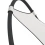 Tumbona mecedora con ruedas acero y tejido textilene crema de vidaXL, Tumbonas - Ref: Foro24-317605, Precio: 91,13 €, Descuen...
