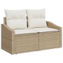 Conjunto de Sofás de Jardín de 7 Piezas con Cojines Beige von , Outdoor-Sofas - Ref: Foro24-3359568, Preis: 465,80 €, Rabatt: %