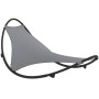 Tumbona mecedora con ruedas acero y tejido textilene gris de vidaXL, Tumbonas - Ref: Foro24-317604, Precio: 82,45 €, Descuent...