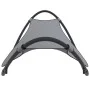 Rocking lounger with steel wheels and gray textilene fabric by vidaXL, Loungers - Ref: Foro24-317604, Price: 110,30 €, Discou...