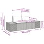 Conjunto de sofá de jardín de 5 piezas con cojines negro poliratán by , Outdoor sofas - Ref: Foro24-3359619, Price: 346,25 €,...