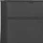 Schwarzer Stahl- und Textilene-Liegestuhl von vidaXL, Liegen - Ref: Foro24-317591, Preis: 79,22 €, Rabatt: %