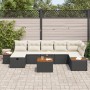Juego de Sofás de Jardín de 8 Piezas con Cojines Negro Ratán von , Outdoor-Sofas - Ref: Foro24-3359644, Preis: 483,94 €, Raba...