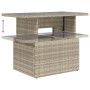 Conjunto de Sofá de Jardín de 8 Piezas con Cojines Gris Claro de Ratán by , Outdoor sofas - Ref: Foro24-3359809, Price: 598,4...