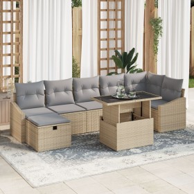 Comprar Juego de Sofá de Jardín de 8 Piezas con