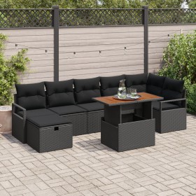 Comprar Set de Sofá de Jardín de 8 Piezas con
