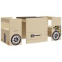 Mesa y sillas infantiles 3 pzas diseño coche todoterreno MDF by vidaXL, Baby and Toddler Furniture Sets - Ref: Foro24-10406, ...