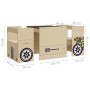 Mesa y sillas infantiles 3 pzas diseño coche todoterreno MDF by vidaXL, Baby and Toddler Furniture Sets - Ref: Foro24-10406, ...