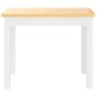 Kinder-Tisch und Stuhl-Set, 3-teilig, aus weißem und beigem MDF. von vidaXL, Möbelsets für Babys und Kleinkinder - Ref: Foro2...