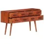 Solid mango wood sideboard 110x30x59 cm by vidaXL, Sideboards - Ref: Foro24-338430, Price: 170,08 €, Discount: %