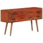 Solid mango wood sideboard 110x30x59 cm by vidaXL, Sideboards - Ref: Foro24-338430, Price: 170,08 €, Discount: %