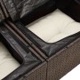 Juego de sofá de jardín de 8 piezas con cojines marrón de poliratán by , Outdoor sofas - Ref: Foro24-3361177, Price: 564,44 €...