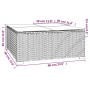 3-teiliges Gartenmöbel-Set und graue synthetische Rattankissen von vidaXL, Gartensets - Ref: Foro24-317510, Preis: 315,28 €, ...