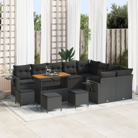 Conjunto de Sofá de Jardín de 13 Piezas con
