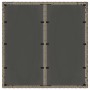 Set de Comedor de Jardín  de 3 Piezas Gris Poliratán, Sillas de Jardín apilables  con Cojines 2 pcs Gris Poliratán | Foro24.es | Tu tienda online para hogar, jardín y más Foro24.es