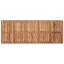 Conjunto de Comedor de Jardín 11 Piezas Gris Polirratán Acacia, Sillas de Jardín Apilables con Cojines 2 pcs Gris Polirratán ...