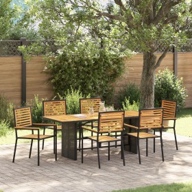 Comprar Conjunto de Comedor de Jardín de 7 Piezas