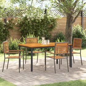 Comprar Conjunto de comedor de jardín de 5 piezas