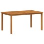 Set de comedor de jardín de 5 piezas  Gris Poliratán Acacia, Sillas de jardín apilables  con cojines 2 pcs Gris Poliratán | Foro24.es | Tu tienda online para hogar, jardín y más Foro24.es