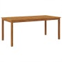 Juego de Comedor de Jardín de 9 Piezas Gris Polirratán Acacia, Sillas de Jardín Apilables con Cojines 2 pcs Gris Polirratán d...