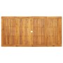 Juego de Comedor de Jardín de 9 Piezas Gris Polirratán Acacia,  Sillas de Jardín Apilables con Cojines 2 pcs Gris Polirratán | Foro24.es | Tu tienda online para hogar, jardín y más Foro24.es