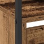 Zapatero con 4 Cajones Abatibles Madera Vieja 100x34x112 cm by , Shoe racks and shoe organizers - Ref: Foro24-3365547, Price:...