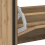 Zapatero con 4 cajones abatibles de roble artesanal 100x34x112 cm | Foro24.es | Tu tienda online para hogar, jardín y más Foro24.es