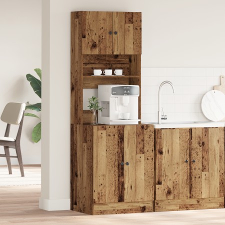 Gabinete de cocina Madera envejecida 60x50x180 cm Madera ingeniería | Foro24.es | Tu tienda online para hogar, jardín y más Foro24.es