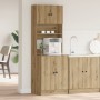 Gabinete de Cocina Roble Artesanal 60x50x180 cm Madera Ingenierizada von , Küchenschränke - Ref: Foro24-3365556, Preis: 164,1...