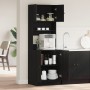 Gabinete de Cocina Roble Negro 60x50x180 cm Madera Elaborada by , Kitchen cabinets - Ref: Foro24-3365557, Price: 173,68 €, Di...