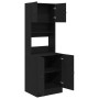Gabinete de Cocina Roble Negro 60x50x180 cm Madera Elaborada by , Kitchen cabinets - Ref: Foro24-3365557, Price: 173,68 €, Di...