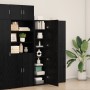 Alto de roble negro 45x42.5x185 cm Madera elaborada | Foro24.es | Tu tienda online para hogar, jardín y más Foro24.es