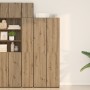 Aparador de roble artesanal 70x42.5x185 cm Madera técnica | Foro24.es | Tu tienda online para hogar, jardín y más Foro24.es