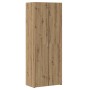 Aparador de roble artesanal 70x42.5x185 cm Madera técnica | Foro24.es | Tu tienda online para hogar, jardín y más Foro24.es