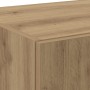 Aparador de roble artesanal 70x42.5x185 cm Madera técnica | Foro24.es | Tu tienda online para hogar, jardín y más Foro24.es