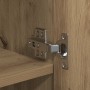Aparador de roble artesanal 70x42.5x185 cm Madera técnica | Foro24.es | Tu tienda online para hogar, jardín y más Foro24.es