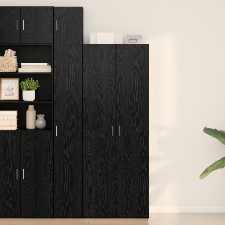 Alto Rojo Negro 70x42.5x185 cm Madera Elaborada von , Sideboards - Ref: Foro24-3365593, Preis: 195,94 €, Rabatt: %