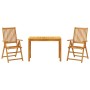 Conjunto de Comedor de Jardín de 5 Piezas de  en Madera de Acacia Sólida Plegable | Foro24.es | Tu tienda online para hogar, jardín y más Foro24.es