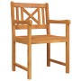 Juego de Comedor de Jardín de 5 Piezas Madera Maciza de Acacia | Foro24.es | Tu tienda online para hogar, jardín y más Foro24.es